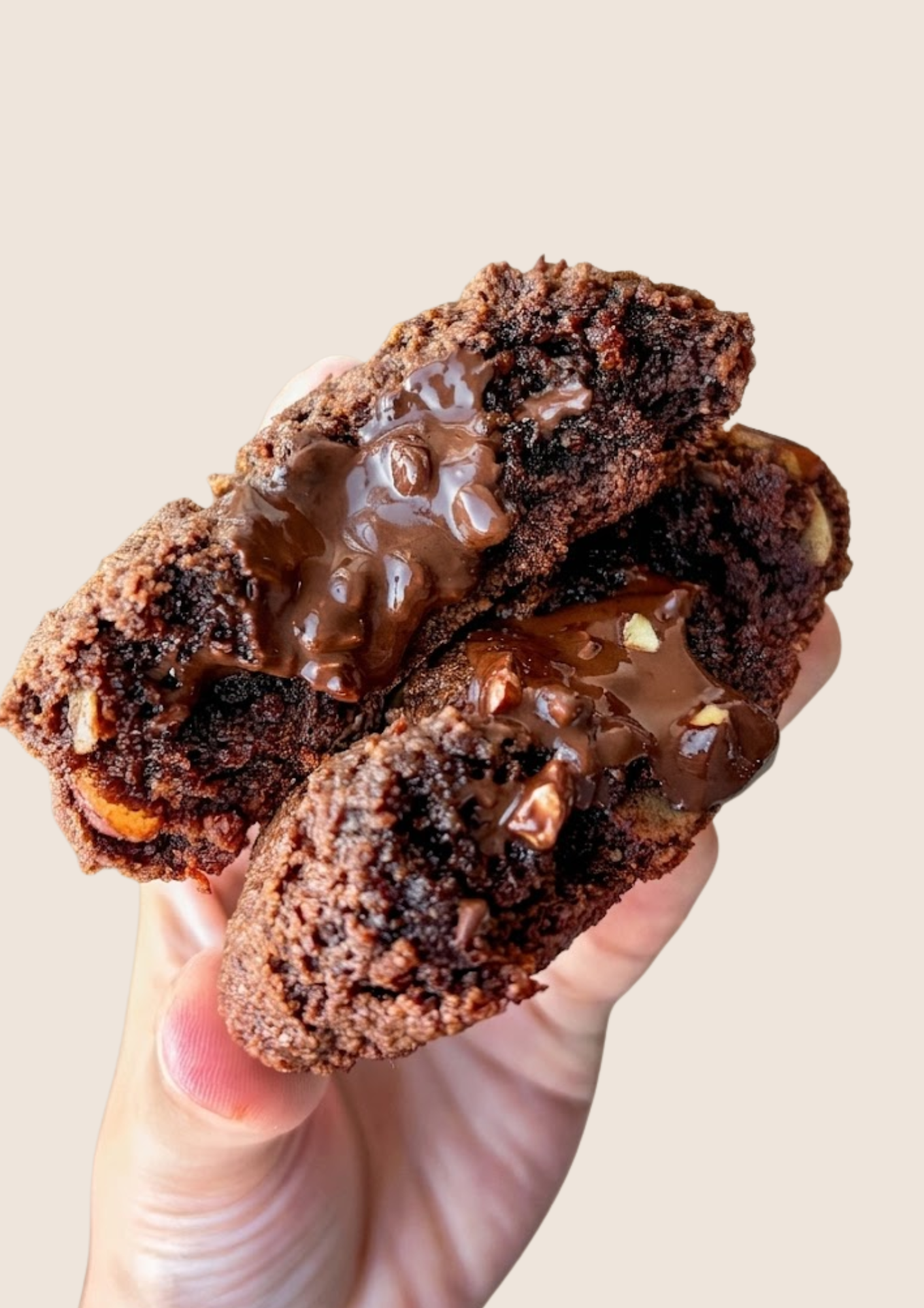 Galleta chocolate saludable
